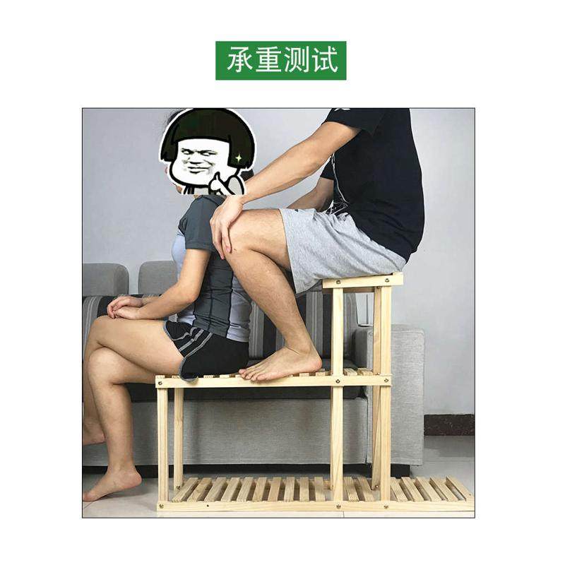 鱼缸架子实木多层阳台室内框架底架客厅置物底柜原木底座落地花架