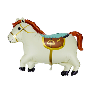 赶马入笼厩年会游戏道具扇子马年造型气球框团建活动赶鸡入笼工具