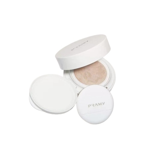 PRAMY/柏瑞美白蕾丝气垫BB霜遮瑕持久控油不脱妆水润提亮粉底液