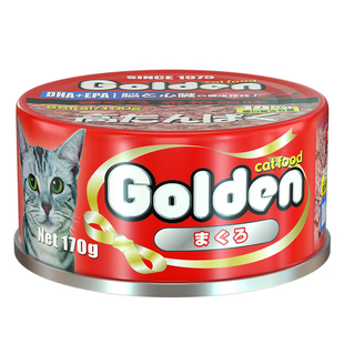 金赏猫罐头170g红白肉成幼猫咪零食补充营养增肥湿粮主食