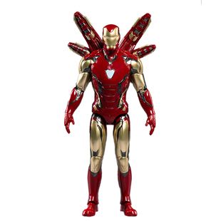 中动复仇者大号14寸钢铁侠MK85蜘蛛侠绿巨人手办灭霸可动玩具模型