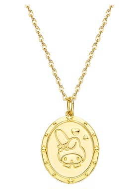 潮色绘美乐蒂简约吊牌