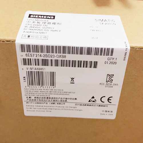 议价6ES7214-2BD23-0XB8西门子CPU224XP 200CN全新PLC模块 2AD23-