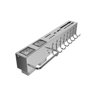 厨房置物架不锈钢多功能家用挂壁式筷子刀架收纳架用品大全免打孔