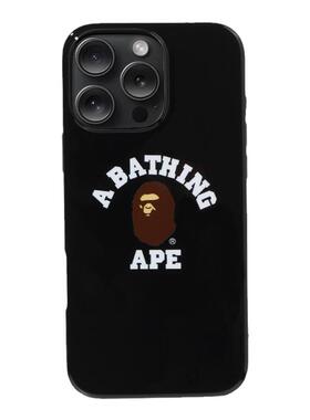 经典猿人字母手机保护壳BAPE