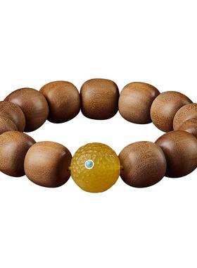 老山檀手串檀香木文玩佛珠念珠