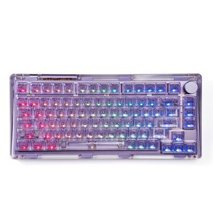 奇不木KiiBOOM光魅 透明机械键盘三模无线蓝牙 Gasket结构ipad