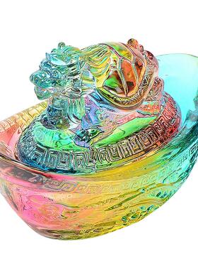 藏村乌龟摆件龙龟元宝