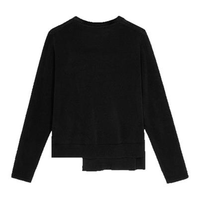 古木夕羊春季减龄时尚不对称针织衫女修身显瘦毛衫GS450034014