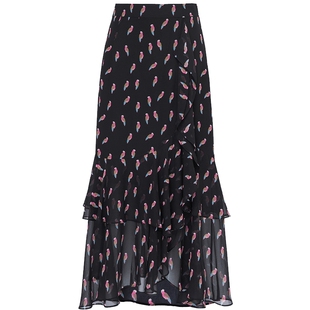 专柜正品马天奴女夏季印花半身裙子流行法式半裙MRS858SKA0