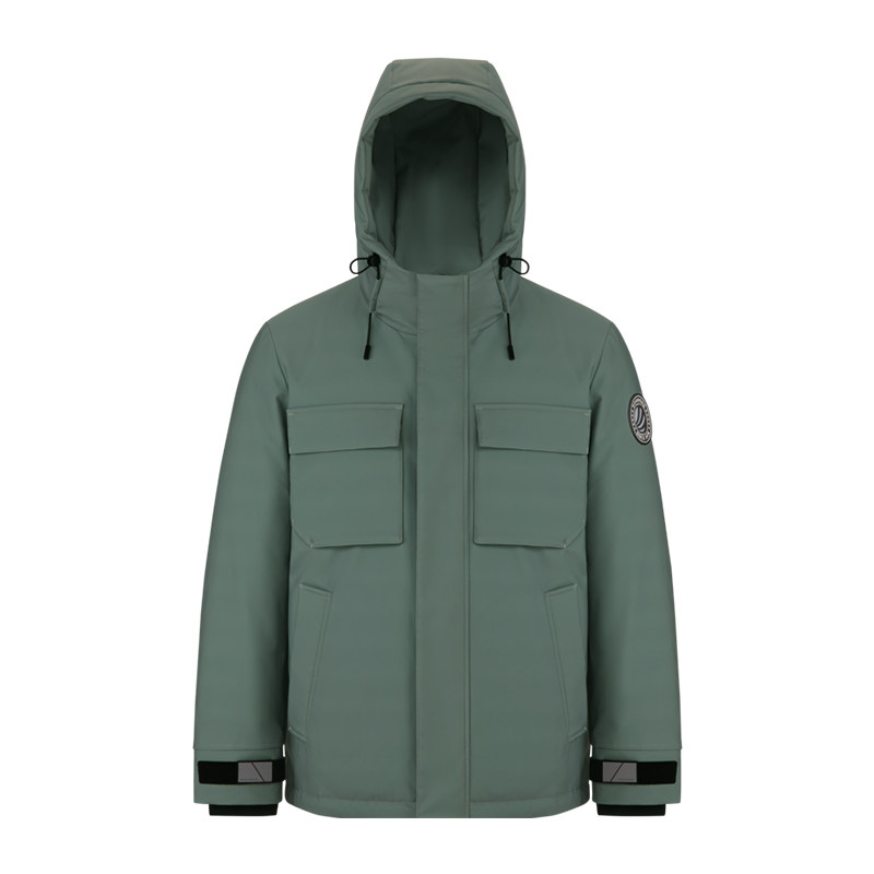 时尚潮流短款羽绒服波司登连帽