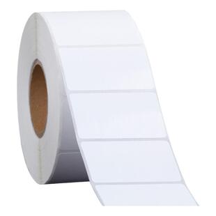 TSC合成纸不干胶标签纸40-100mm*30 40 50 60  80 标签打印机条码纸服装吊牌贴纸空白印刷TSC 244PRO