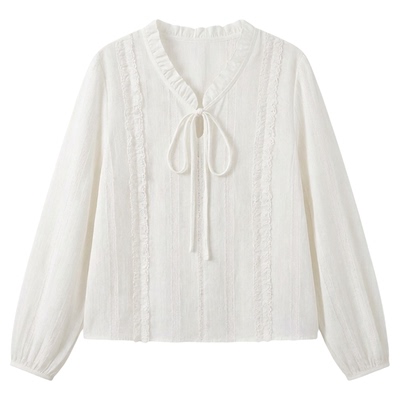 【送运费险】法式别致很仙的衬衫