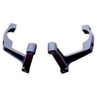 适用豪爵TR300旅行版 挡风玻璃支架风挡安装支架前风挡支架铝架子