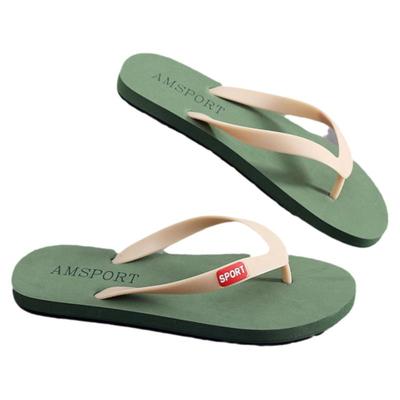 新款橡胶人字拖鞋男夏季外穿