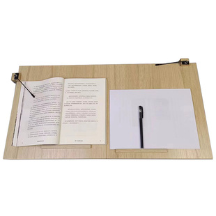 多功能桌面倾斜写字板实木阅读架写字台写作业学习架子读书支撑架