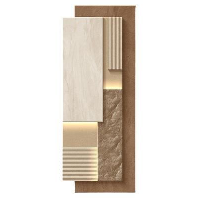 轻奢高级感隐藏式穿衣镜玄