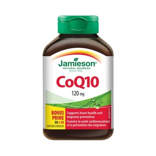 jamieson健美生进口辅酶q10软胶囊心脏辅酶素coq10保健品辅酶ql0