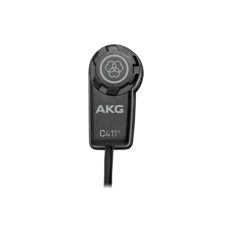 AKG/爱科技C411 PP专业电容麦克风C411L微型弦乐器震动拾音器话筒