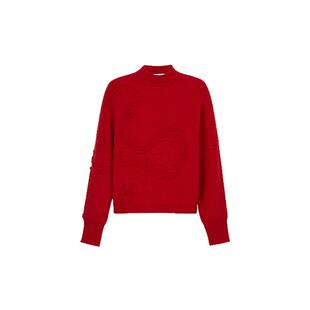 【艺术家灵感】Marisfrolg玛丝菲尔春新款羊毛提花针织衫毛衣