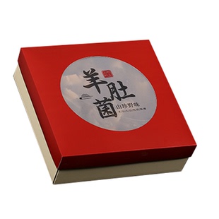 羊肚菌包装盒250g菌菇类干货特级礼盒装特产空盒牛肝菌鱼胶礼品盒