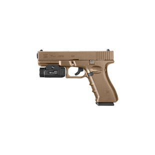 YT格洛克G17电手金齿回膛空挂真人CS铠甲玩具枪模型wargame发射器