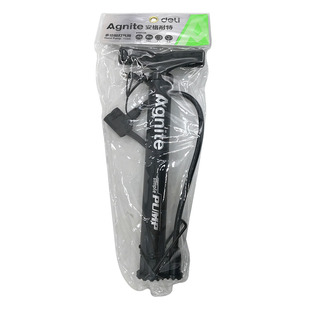 安格耐特短款打气筒多功能便携式自行车电动车轮胎篮球足球充气筒