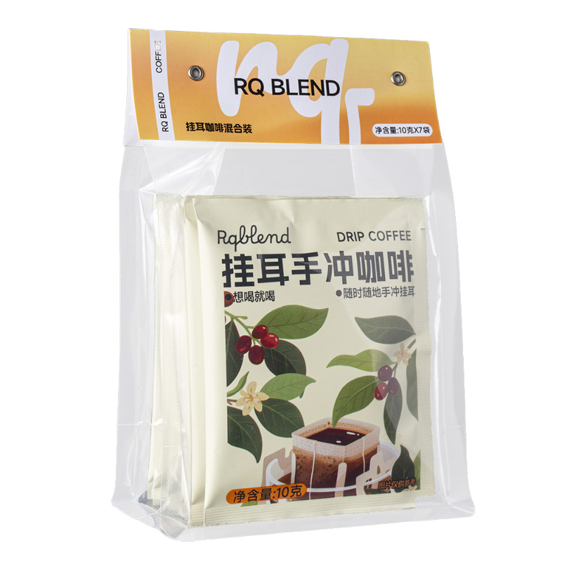 尝鲜装 中深烘焙 挂耳咖啡黑咖啡滤泡式美式拿铁手冲咖啡粉混合装