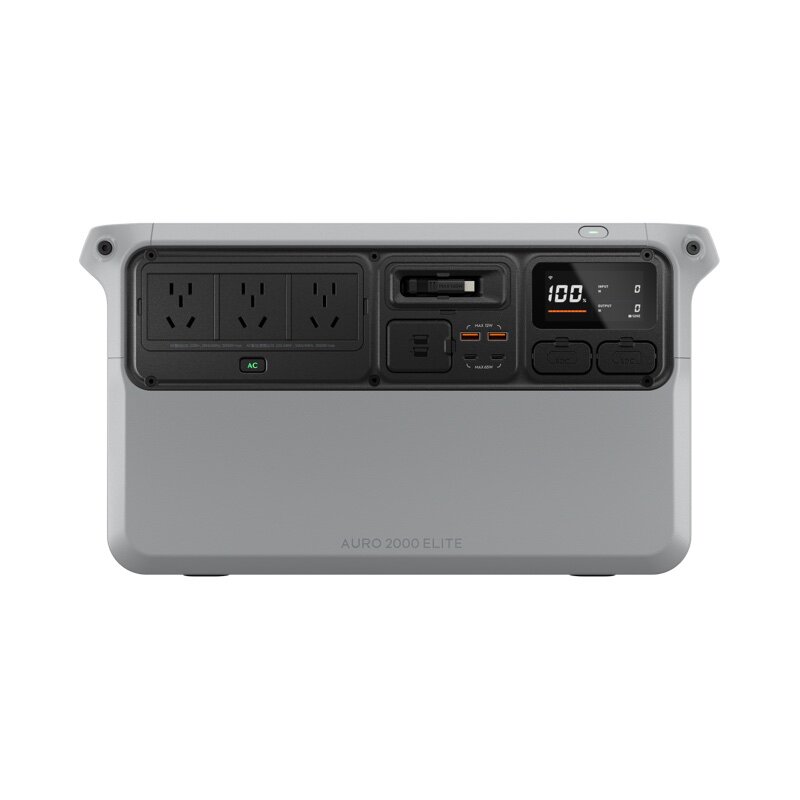大疆户外移动电源220v【更轻更小2度电】DJI Power Auro 2000 Elite便携蓄电池储能大容量车载备用电瓶摆摊