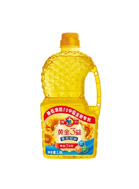 多力黄金3益葵花籽油1瓶