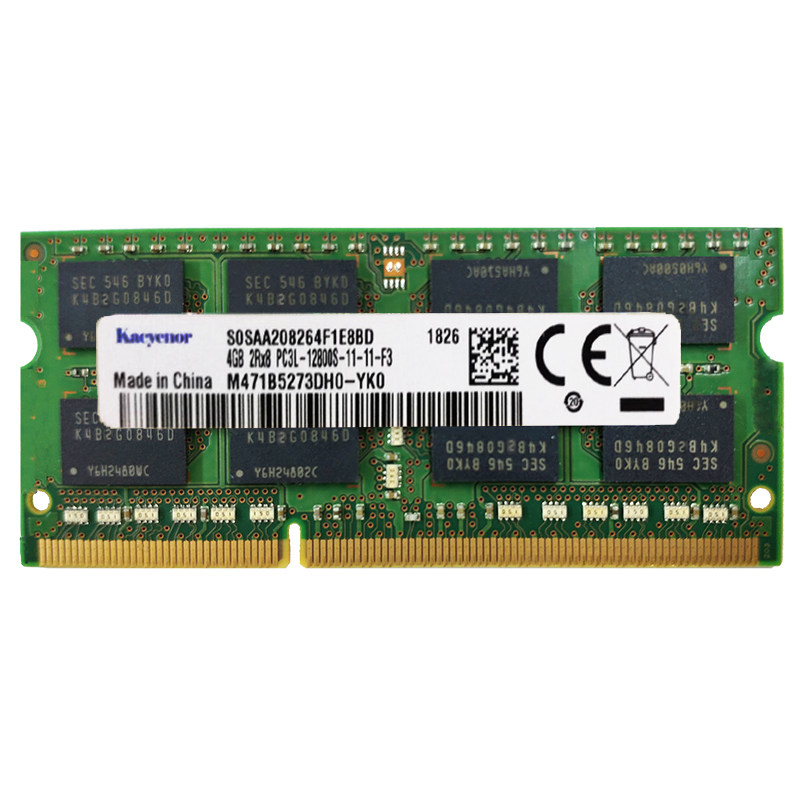 三星笔记本内存条4g低电压8g