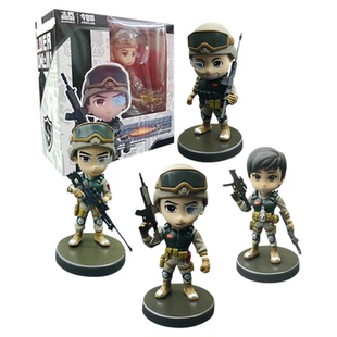 聪明的士兵顺溜军事Q版军人特种兵模型公仔手办玩具摆件礼物