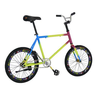 斯泊恩金色车轮死飞车新款好骑