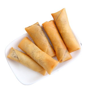 思念春卷全素春卷豆沙馅春饼油炸小吃半成品速冻速食早餐早茶点心