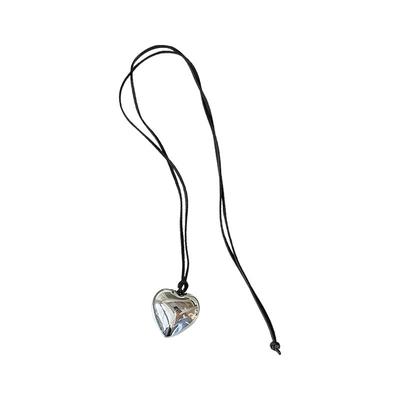 fever同款爱心吊坠项链毛衣链