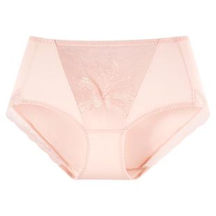好波蕾丝性感内裤女中腰大码三角裤聚乳酸抑菌裆里性感小裤HD2501