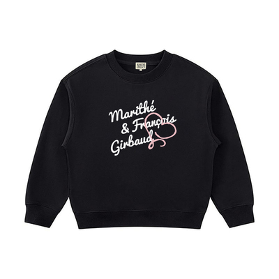 韩国Marithe童装字母印花卫衣