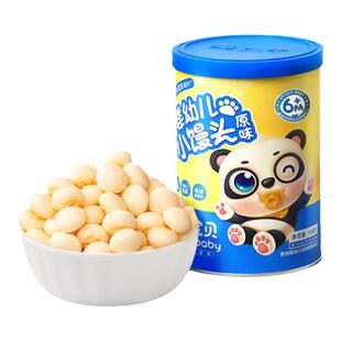 不二宝贝婴幼儿小馒头一岁宝宝零食饼干奶豆无添加蔗糖无正品