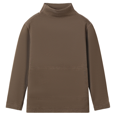 巴图半高领打底衫长袖儿童上衣
