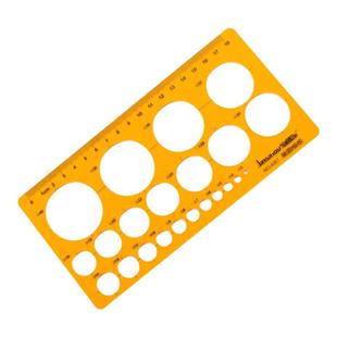 金丝猴圆形模板椭圆画圆弧半圆模板几何绘图设计建筑工程画图尺子室内装修多功能绘图工具