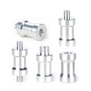 英制1/4转3/8闪光灯螺丝三脚架顶粒转换螺丝灯架金属转接螺母云台配件互转螺钉闪光灯摄影器材支架连接紧固件