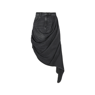 【秋冬上新】JNBY/江南布衣25秋新品半身裙女宽松休闲5P7D10120