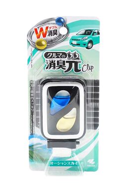 日本进口小林制药汽车香水botanical车载 车用出风口夹空气清新剂