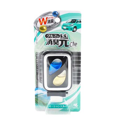 日本进口小林制药汽车香水botanical车载 车用出风口夹空气清新剂