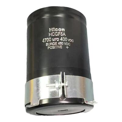 日立电梯电容HiCON HCGF5A 4700MFD400VDC原装甩卖全新黑色现货