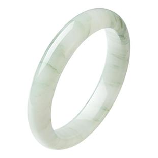 iSTONE/石头记天山翠手镯天然玉石镯子女高级感新中式母亲节礼物