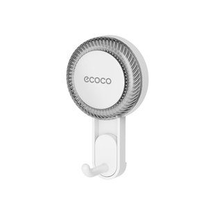 ecoco厨房置物架吸盘挂钩免打孔挂锅铲勺子收纳橱柜强力无痕粘钩