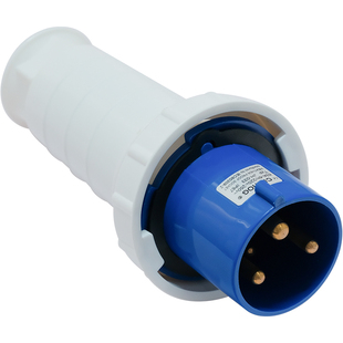 IP67工业插头插座防水航空防爆连接器3芯4芯5芯63A/125A 公母对接