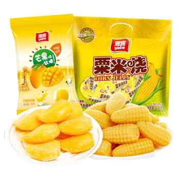 【雅客旗舰店】玉米味芒果味软糖水果味500g券后7.9元包邮 【雅客旗舰店】玉米味芒果味软糖水果味500g券后7.9元包邮