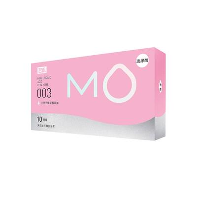 名流MO003玻尿酸免洗安全避孕套延时持久情趣颗粒男用正品旗舰店